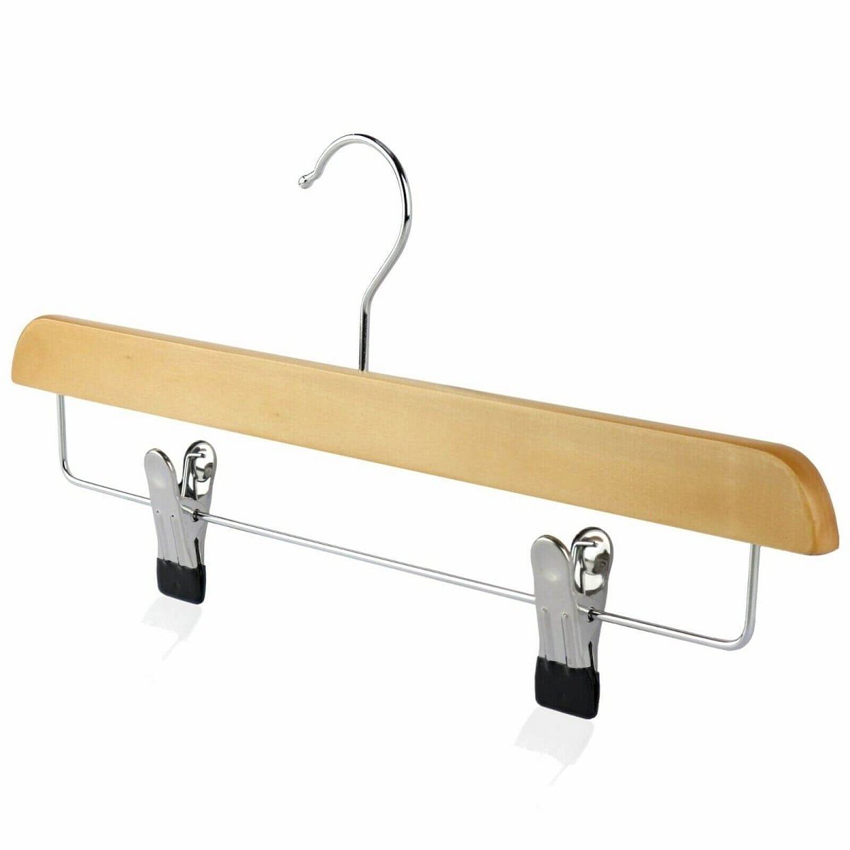Wooden Kilt, Skirt  Trouser, Hangers With Clips, Coat Clothes Hangers