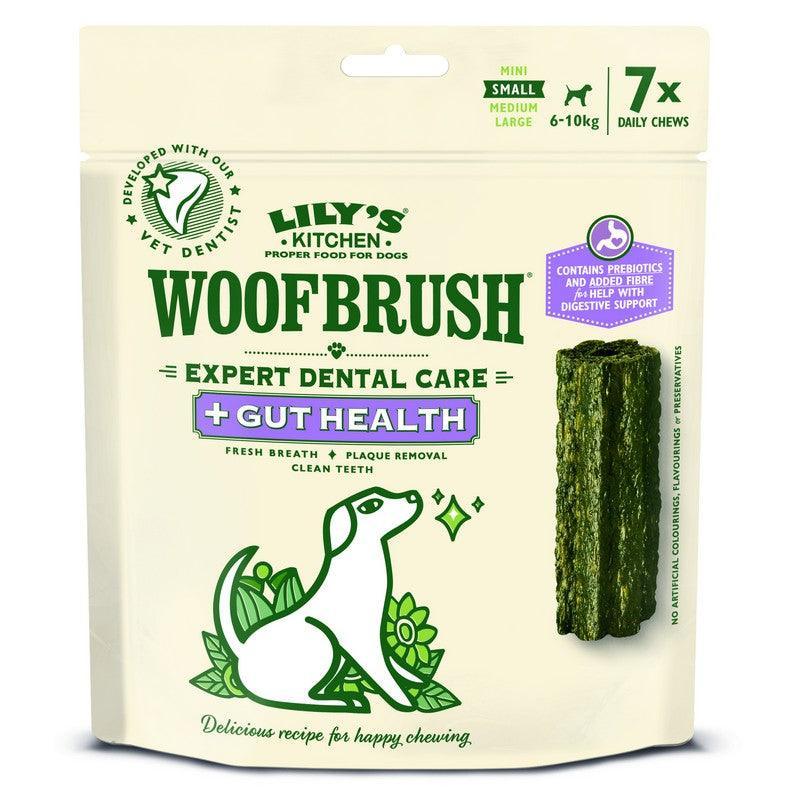 Woofbrush Gut Health Dental Chew Small Multipack 154g - Case of 5