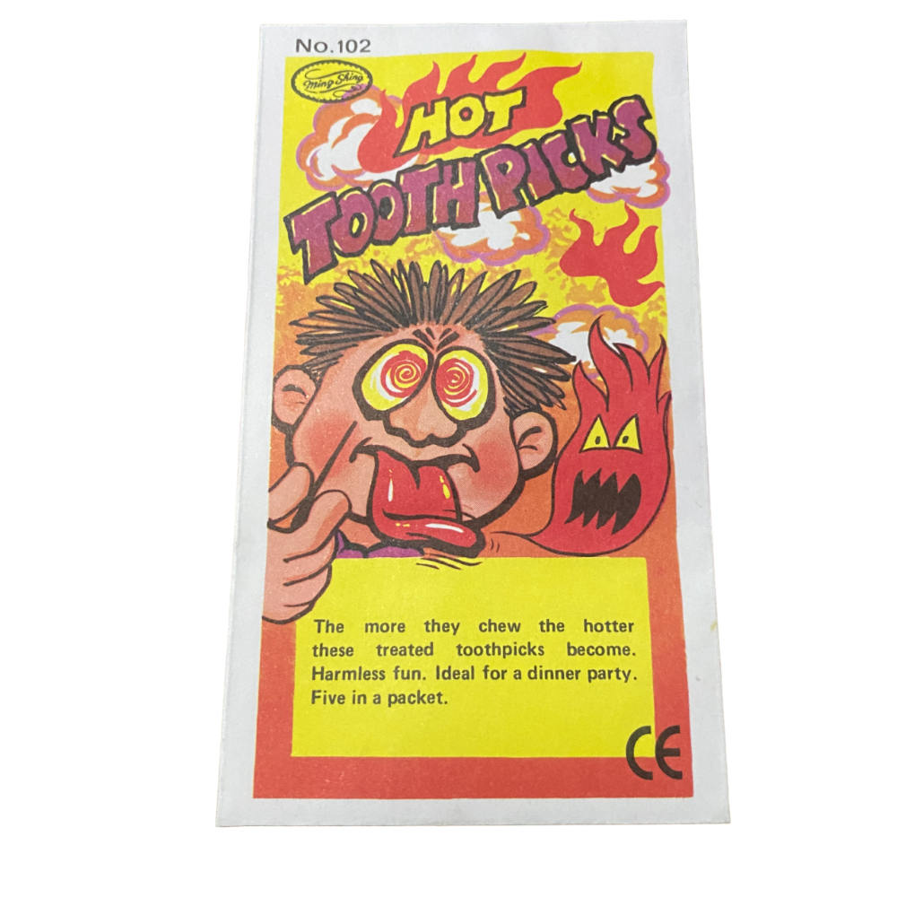 Jokez 'n' Prankz Hot Toothpicks (Envelope)