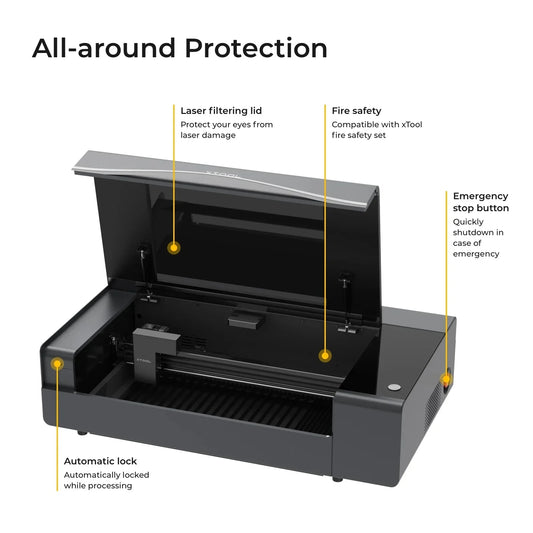 xTool P2 55W Desktop CO2 Laser Cutter & Engraver