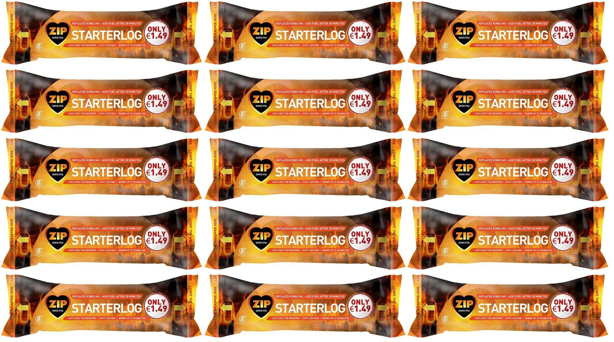15 x Zip Starterlog 700G