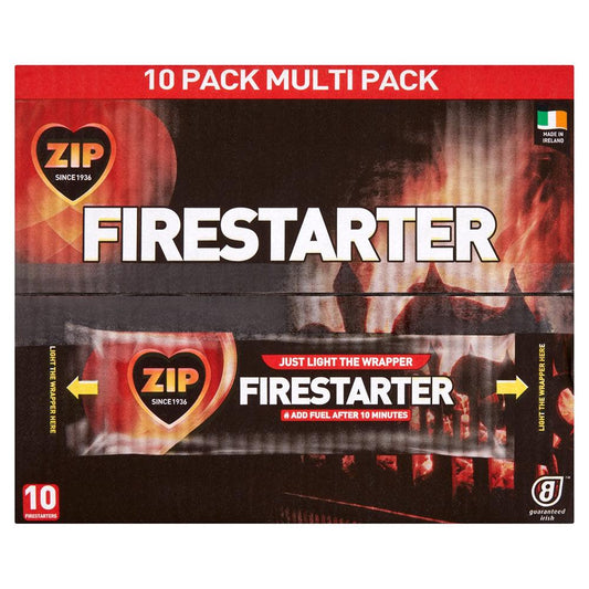 Zip Firestarter Logs 400g – Pack of 10